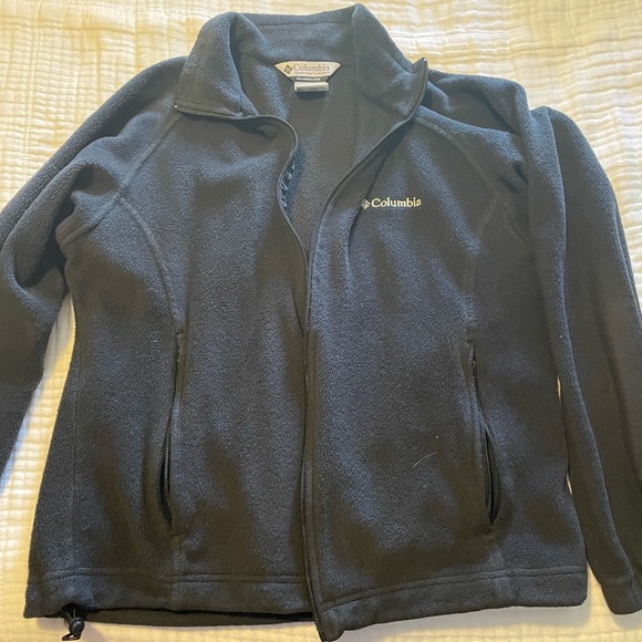 Womens Columbia fleece zip up size M - Picture 3 of 4